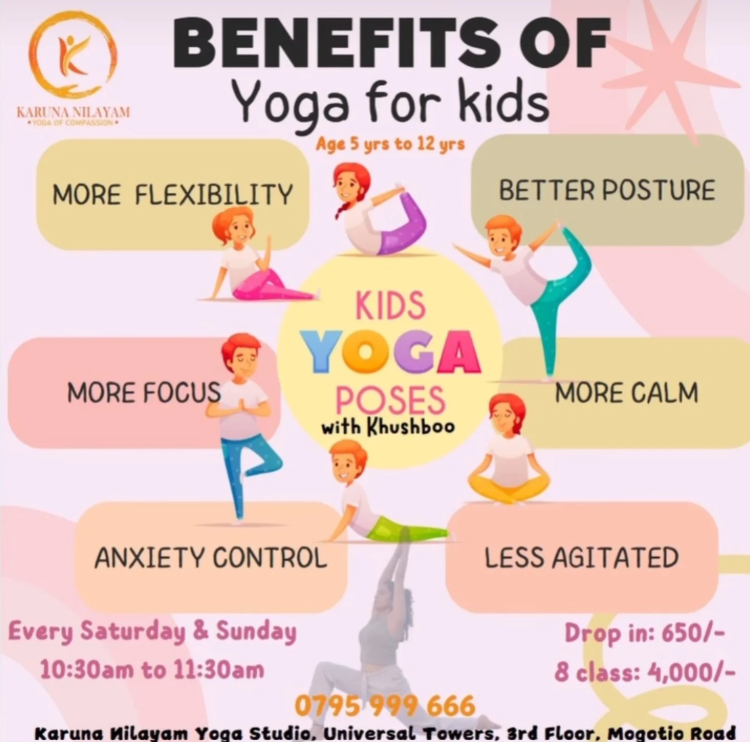 Yoga for Kids: Fun, Flexibility, and Focus at Karuna Nilayam!