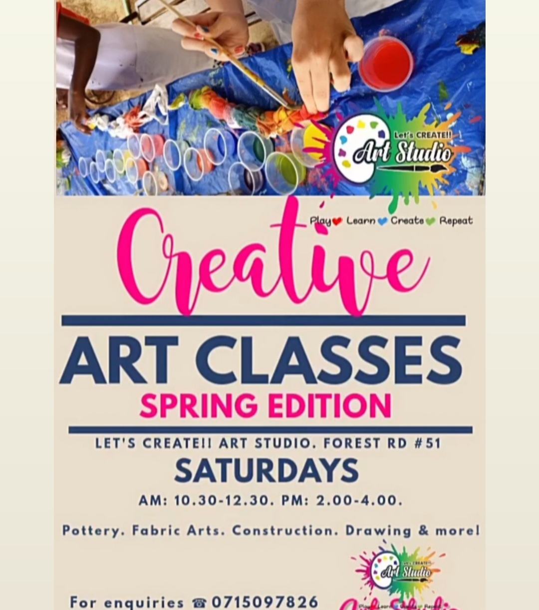 Celebrate Spring With Art: Creative Art Classes, Spring Edition