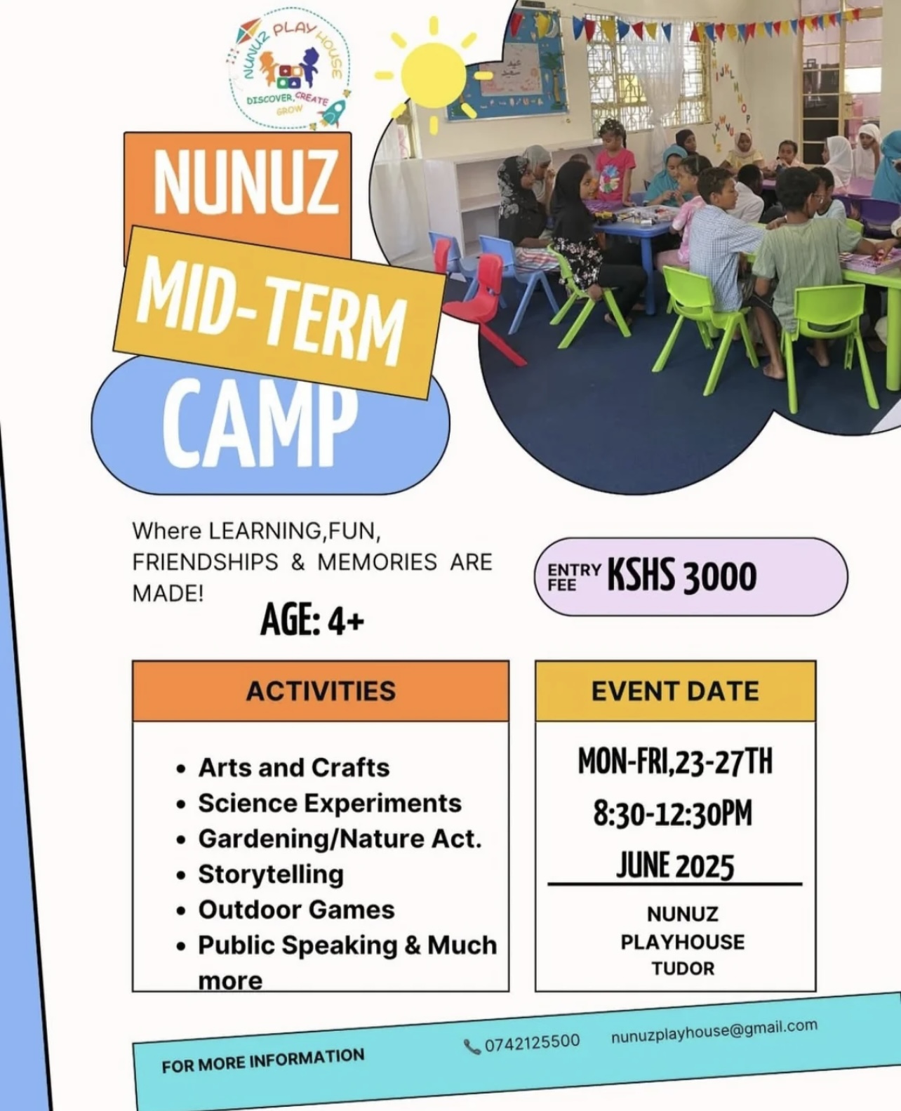 Craft, Play and Grow This Mid-Term at Nunuz Camp