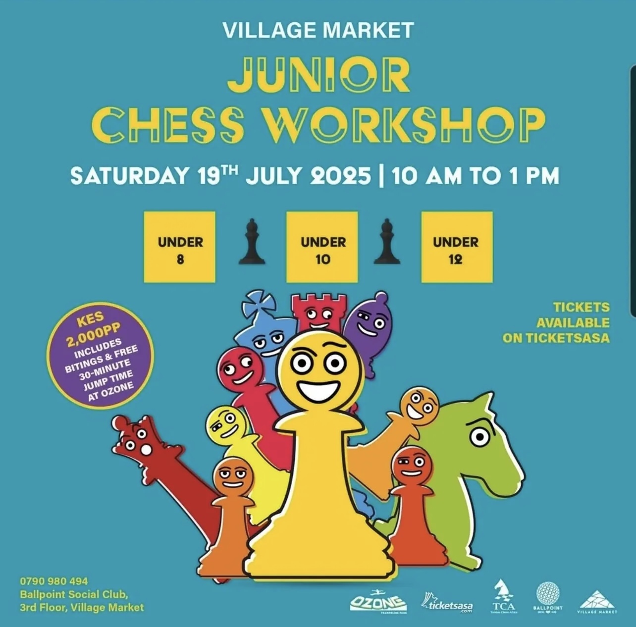 Checkmate Fun: Junior Chess Workshop Returns to Village Market