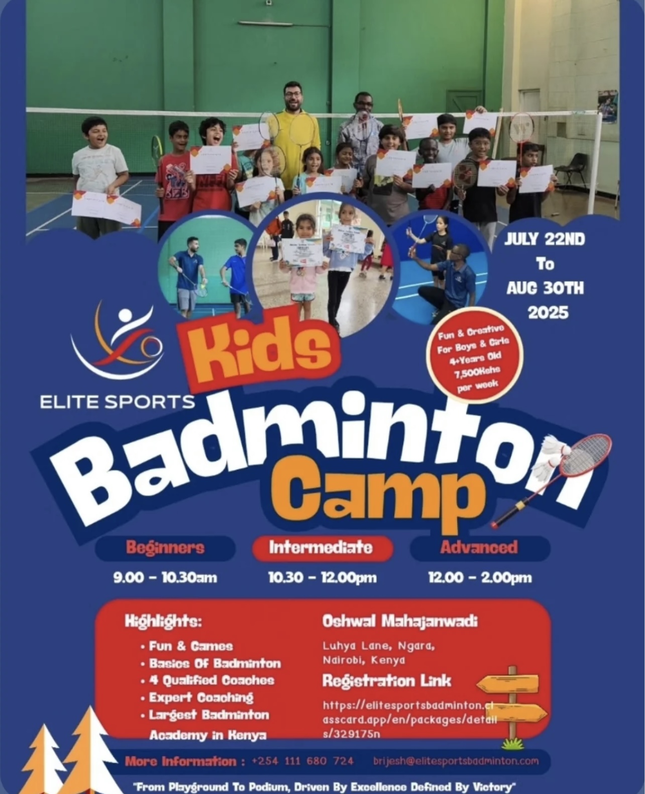Train Like a Pro at Elite Sports Badminton Academy's Summer Holiday Camp 