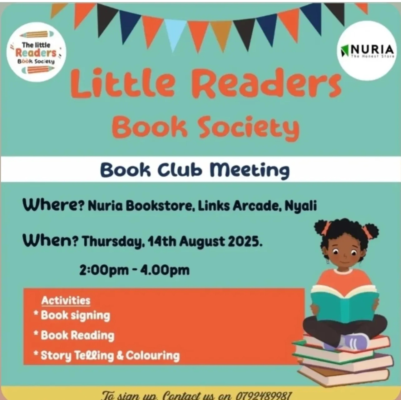 Encouraging a Love for Books at Little Readers Book Society