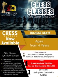 IQChess Kenya Unlocks Young Minds Through Strategy